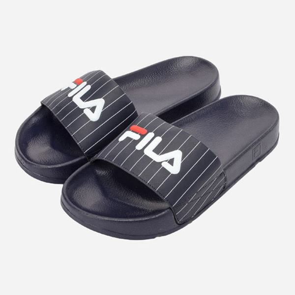 Fila Drifter Stripes Men's Sandals - Navy,NZ 780-50178